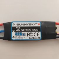 sunnysky x series 40a v2 2-4s esc sin escobillas con bec 4a56v74v con conector xt60 de 35 mm para avion rc