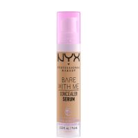 nyx professional makeup bare with me concealer serum 96ml various shades - medium