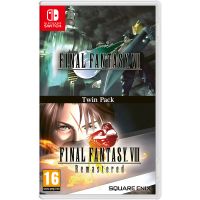 final fantasy vii  final fantasy viii remastered twin pack edicion estandar nintendo switch