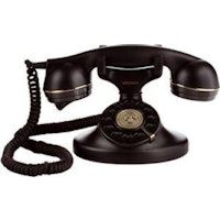 brondi vintage 10 telefono analogico negro