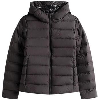 Tommy Hilfiger Abrigo de plumas DW0DW21617 BDS BLACK para mujer