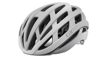 Casco de carretera giro helios spherical mips blanco   plata mate 2021