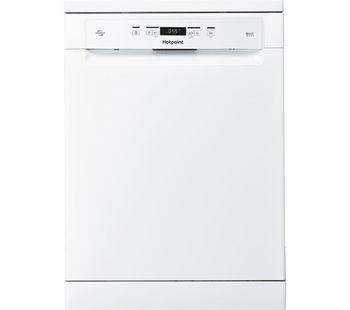 HOTPOINT HFC 3C26 W UK Full-size Dishwasher - White, White