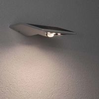 aplique solar led yoko con sensor de movimiento 12w