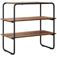 mesa consola madera envejecida 80 x 41 x 75 cm vidaxl
