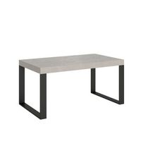 mesa extensible 160264x90 cm tecno premium patas antracita cachemir