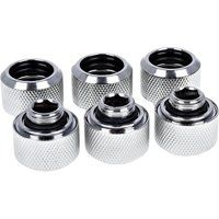 eiszapfen 16 mm chrome hardtube compression fitting - silver silver