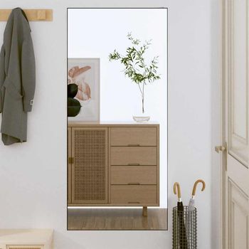 Espejo De Pared，espejo De Baño Vidrio Rectangular 50x100 Cm Cfw226300