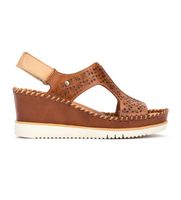 pikolinos para mujer w3z-1623c1 sandalias de piel aguadulce marron 40 5 a 8cm velcro casual