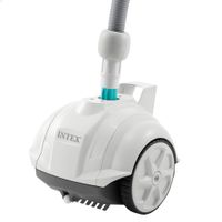 robot limpiafondos automatico intex zx50 para piscinas pequenas 39x39x325 cm azul