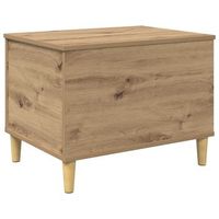 mesita de noche - mesilla de noche roble artisan 60 x 445 x 45 cm mc6780