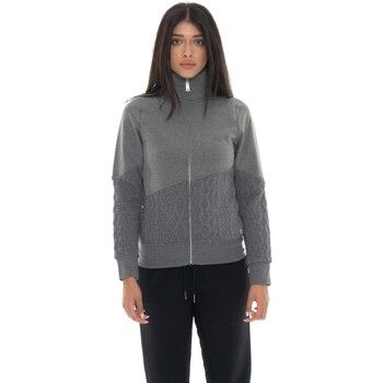 Leone 1947 Chaqueta de punto Woman High Collar Full Zip Braid para mujer