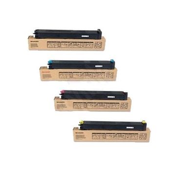 Original Multipack Sharp MX-3100N Printer Toner Cartridges (4 Pack) -MX-31GTBA