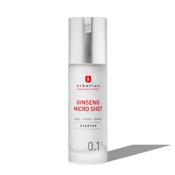 Erborian Cosmética Facial Ginseng Micro Shot Starter Sérum Renovador Microinfusionado