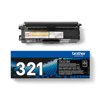 Brother TN321BK Black Original Standard Capacity Toner Cartridge