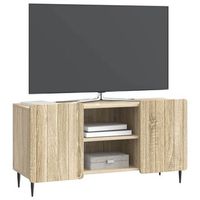 mueble de tv  mueble de salon  gabinete de tv roble sonoma 102 x 345 x 52 cm