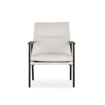 Sillón Lucia Tapizado Textil Diseño Moderno Y Confortable