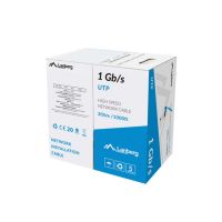 cable de red lanberg lcu6-10cc-0305-b 305m utp cat6 azul 1000 mbits