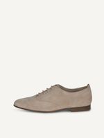 caprice low shoes beige made of leather size 36