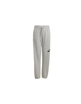 Pantalones adidas Big Logo French Terry Infantil Gris/Negro