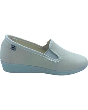 de JAVER ZAPATILLA TELA AEROBIC BLANCO