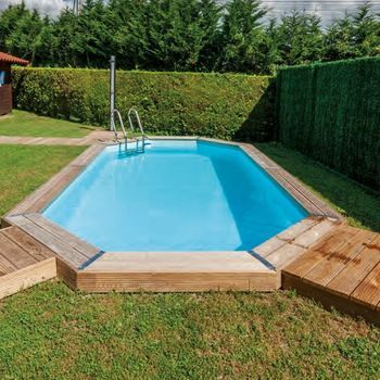 Piscina Sunbay Pino Frances Autoclave Iv Gre - Ovalada 632x335x130 Macadamia