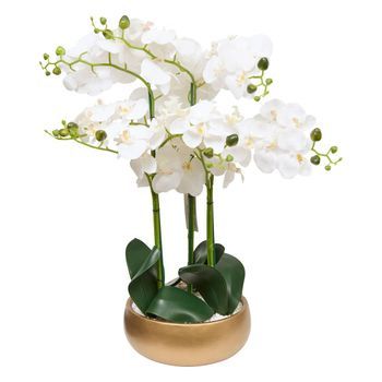 Flores Artificiales En Maceta Sanae H65cm