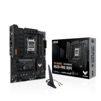 Placa Base ASUS TUF GAMING A620-PRO WIFI AMD A620 Socket AM5 DDR5 ATX WiFi 6 2.5GbE PCIe 4.0 RGB