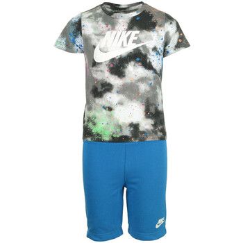 Nike Chándal Nsw Tie Dye Tee + Short Set para niña