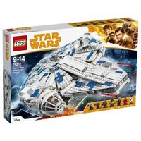 lego star wars halcon milenario del corredor de kessel 9 anos