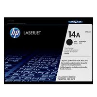 hp 14a black original standard capacity toner cartridge cf214a