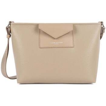 LANCASTER Bolso de mano Bolso trotteur con cremallera Maya Double KBA Beige Oscuro para mujer