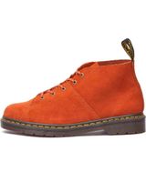 de dr martens church suede monkey boots rust tan - 41 brown