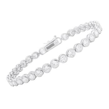 Pulsera exclusiva plata circonita piedras 12g