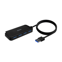 aisens hub usb 30 tipo am-4x tipo ah negro 60cm