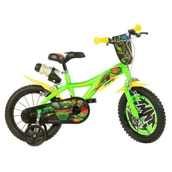 Bicicleta Niños 16 Pulgadas Ninja Turtles 5-7 Años