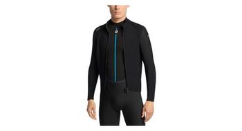 Chaleco de manga larga assos endurance thermobooster negro  hombre