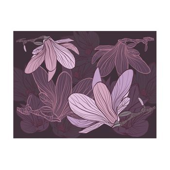 Papel Pintado 3d - Dreamy Flowers (400x309 Cm)
