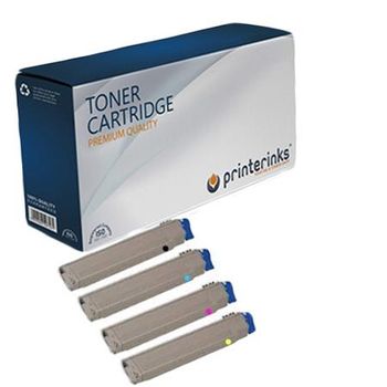 Compatible Multipack OKI C3600 Printer Toner Cartridges (4 Pack) -43459436