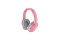 razer barracuda - auriculares inalambricos para movil y juegos multiplataparama modos inalambricos dobles smartswitch microfonos con cancelacion de ruido triforce driver 50mm quartz rosa