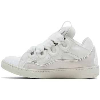 Lanvin Deportivas Moda Curb White para hombre