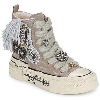 NAN-KU Zapatillas altas GFD-01 para mujer