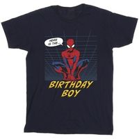 marvel camiseta birthday boy para nino