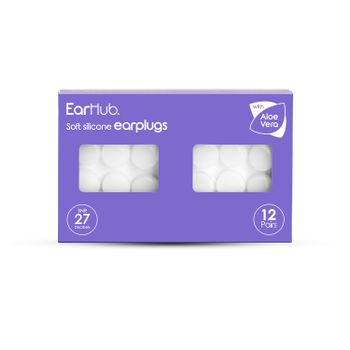 Earhub Sleepwell Soft Silicone Earplug