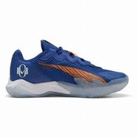 zapatillas puma momo gonzalez nova elite azul naranja