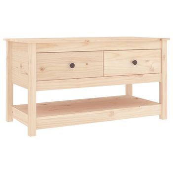 Mesa De Centro 49x102x55 Cm Madera - Marrón