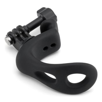 Soporte para cámara DJI Osmo Action Montaje adhesivo en mochila negro