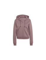 sudadera con capucha adidas all szn fleece mujer marron
