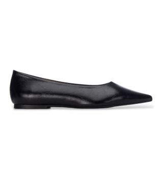 Xti para mujer. 14640001-NEGRO Bailarinas 146400 negro (41), Piel, Plano, Ninguno, Casual