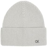 calvin klein jeans gorro ck metal chunky rib beanie para mujer